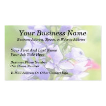 Veronica Spicata - Spike Speedwell Business Card Template