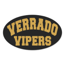 Verrado Vipers Oval Stickers