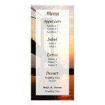 Verrazano Bridge at Dawn Wedding Menu... Personalized Rack Card
