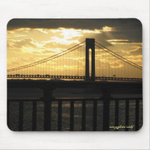 Verrazano bridge New York City mousepad