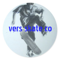 vers, vers skate co stickers by jholbert929 vers, vers skate co stickers