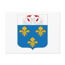 Versaille Coat of Arms Postcard