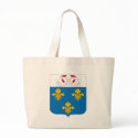 Versaille Coat of Arms Tote Bag by FlagTshirts Versaille Coat of Arms Tote Bag