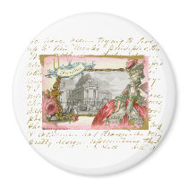 Versailles Marie Antoinette Elegance Collage magnets by brandyinthesky Versailles Marie Antoinette Elegance Collage magnets