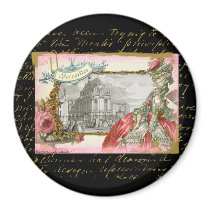 Versailles Marie Antoinette Elegance Magnet by brandyinthesky Versailles Marie Antoinette Elegance Magnet