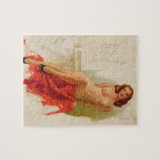 Versatile Pin Up Art Jigsaw Puzzle Zazzle