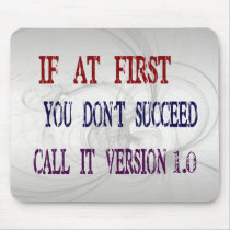 Version 1.0 mousepads