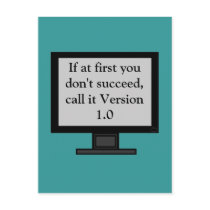 Version 1.0 Postcard