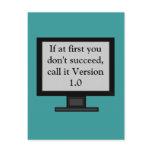 Version 1.0 Postcard