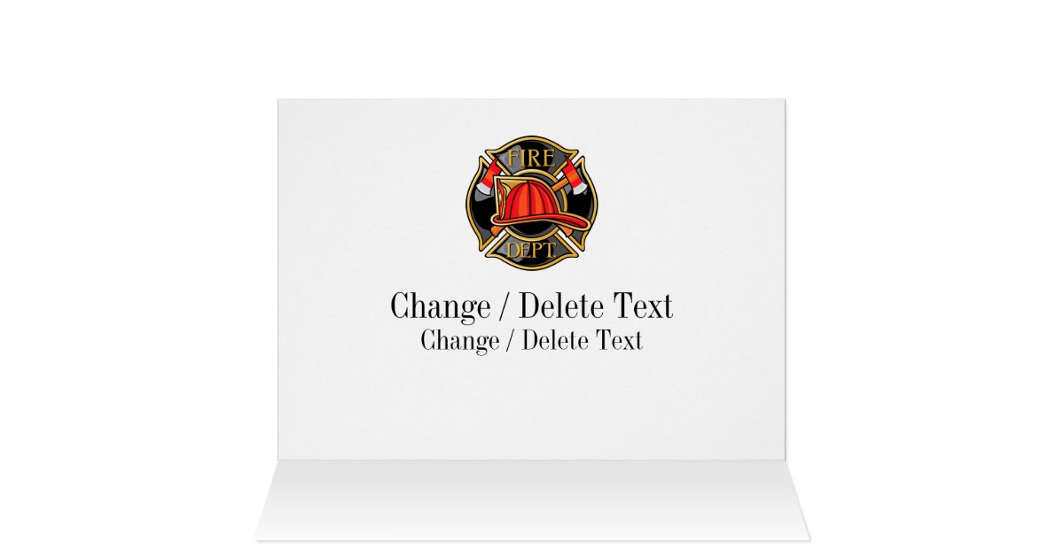 version-2-fire-department-thank-you-or-blank-note-card-zazzle
