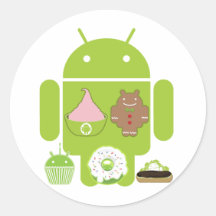 Versiones androides etiqueta