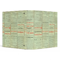 Verso State of Texas 3 Ring Binders