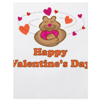 Vert cute valentine bear flyers by Teezpleez Vert cute valentine bear flyers