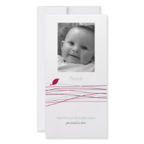 Vertical 1-photo card photo cards
