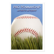 Vertical Blank Signature Card profilecard