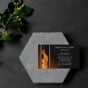 Vertical Flame Business Card business cards