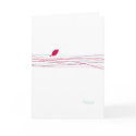 Vertical greeting card
