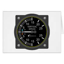 Vertical Speed Indicator cards