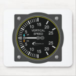 Vertical Speed Indicator Mouse Mats