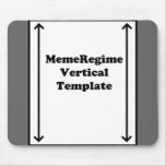 Vertical Template Mouse Pad