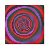 Vertigo Magnets by FractalGifts Vertigo Magnets