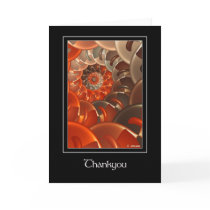 Vertigo Thankyou Greeting Card by Kym_Moss Vertigo Thankyou Greeting Card