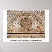 Vertumnus And Pomona By Jacopo Pontormo Print