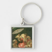 Vertumnus and Pomona Key Chain