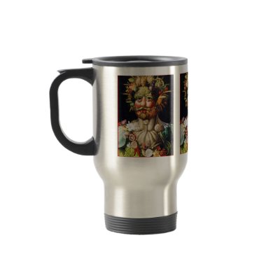 Vertumnus (PortraThe Chef - by Giuseppe Acrimboldo Coffee Mugs by Aquavel