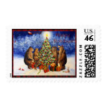 Very Beary Christmas Hollyberry Park Bears Violano postage