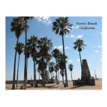 Very Beautiful Venice Beach Postcard!