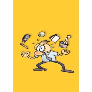 Very Busy card
