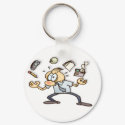 Very Busy keychains by gnurf Very Busy keychains