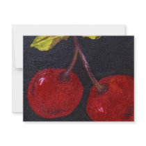 Very Cherry Personalized Announcements