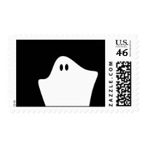 Very cute Halloween Ghost Postage Stamp stamps