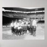 Very Early Women's Baseball Circa 1909 - 1923 Posters