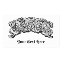 Very Elegant Scrollwork business cards by scrollworkcrazy Very Elegant Scrollwork business cards