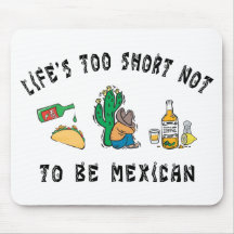 Very Funny Mexican Mouse Mat