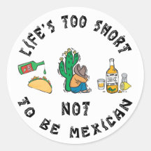Very Funny Mexican Stickers