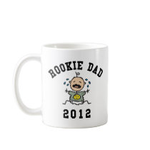 Very Funny New Rookie Dad 2012 T-Shirts Coffee Mug