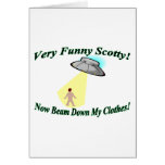 Very Funny Scotty Greeting Cards