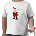 Very Happy Funny Santa Claus Toddlers Shirts