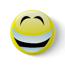 VERY HAPPY SMILEY FACE buttons