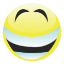 VERY HAPPY SMILEY FACE stickers