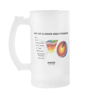 Very Hot & Under Great Pressure Inside (Earth) mug