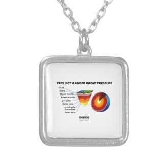 Very Hot & Under Great Pressure Inside (Earth) Custom Necklace