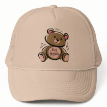 Very Huggable Teddy Bear Hat