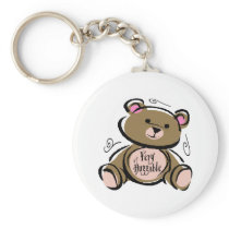 Very Huggable Teddy Bear Key Chains