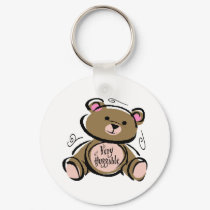 Very Huggable Teddy Bear keychains