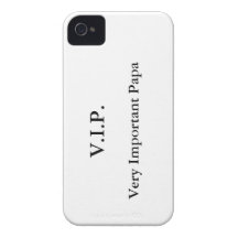 Very Important Papa iPhone 4 Cover
